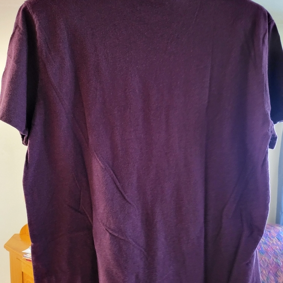 Ralph Lauren Polo Maroon Tee Shirt Large - Picture 2 of 5